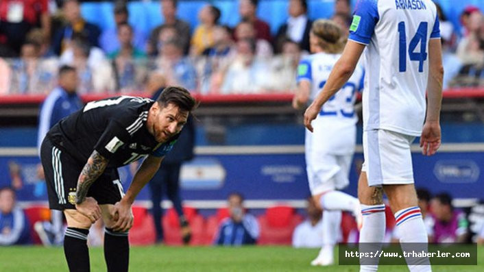 Arjantin'i Messi yaktı! Arjantin - İzlanda maç özeti izle!