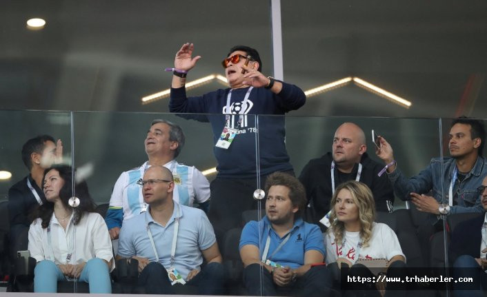 Arjantin-İzlanda maçına Diego Maradona damgası!
