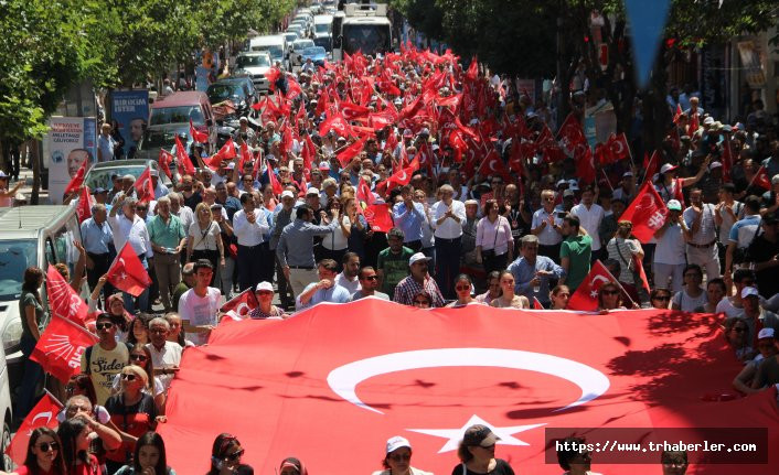CHP Manisa’dan 'Büyük iktidar yürüyüşü'