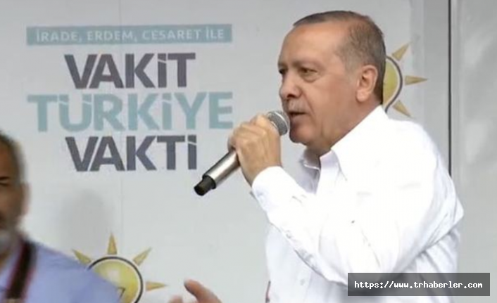 Cumhurbaşkanı Erdoğan'dan Samsun'da önemli açıklamalar