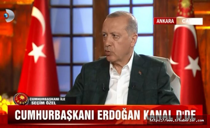 Erdoğan  CNN TÜRK Kanal D ortak yayınında konuşuyor canlı izle