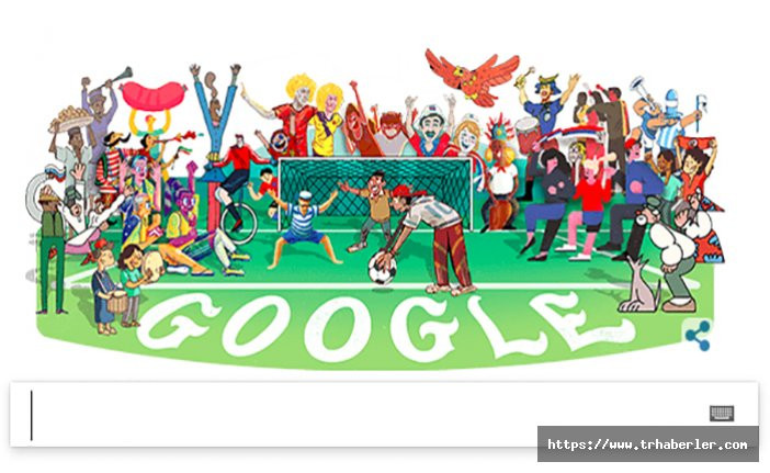 Google'dan 2018 Dünya Kupası'na özel Doodle!