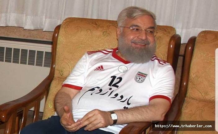 İran Cumhurbaşkanı Ruhani milli takımı böyle izledi