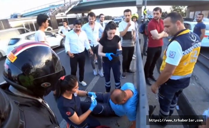 İstanbul E-5 karayolunda maganda dehşeti Video İzle