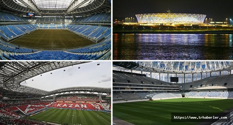 İşte 2018 Dünya Kupası stadyumları!