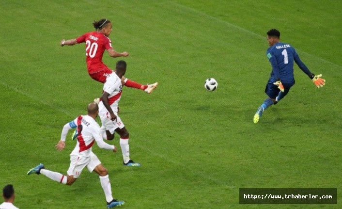 Kritik maçta gülen taraf Danimarka oldu! Peru - Danimarka maç özeti izle