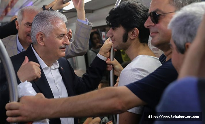 Metro ve Marmaray'da Başbakan sürprizi