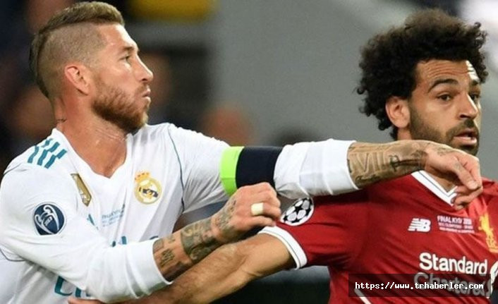 Mohamed Salah Sergio Ramos'a tepki gösteri! Kavga büyüyor...