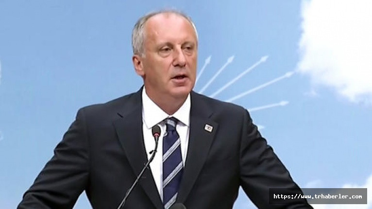 Muharrem İnce'den ilk açıklama!