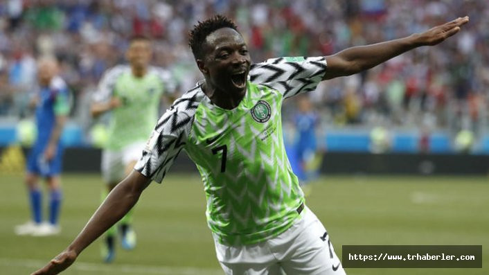Nijerya'da Ahmed Musa şov! Nijerya - İzlanda  maç özeti izle