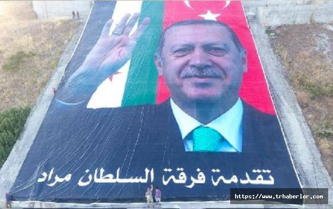 Öcalan fotoğrafı imha edildi Erdoğan'ın posteri yerleştirildi