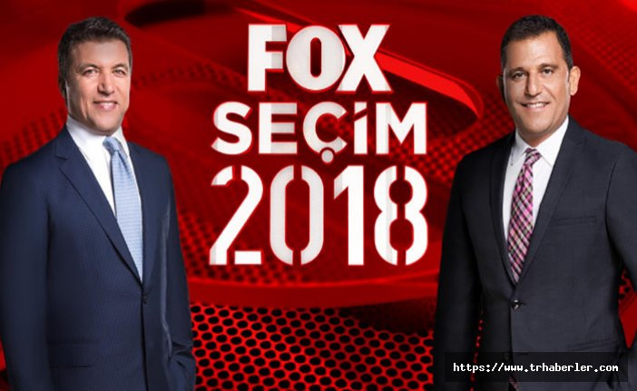 Seçim sonuçları FOX TV canlı izle Seçim 2018