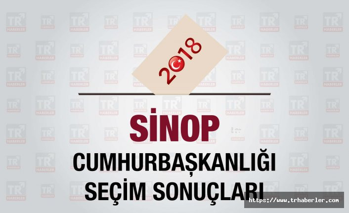Sinop seçim sonuçları : Sinop Cumhurbaşkanlığı seçim sonuçları - Seçim 2018