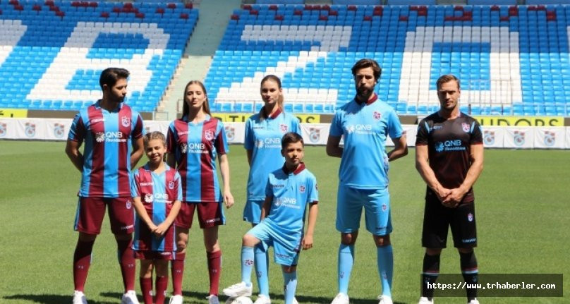 Trabzonspor'da yeni sezon formaları tanıtıldı