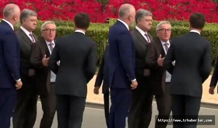 Alkolü fazla mı kaçırdı? AB Komisyonu Başkanı Juncker ayakta duramadı - video izle