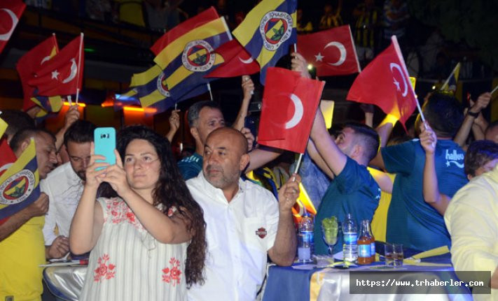 Bodrum'da Fenerbahçe coşkusu