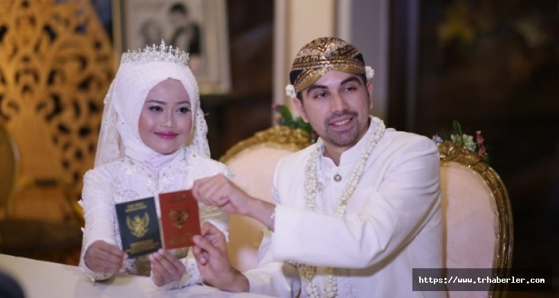 Endonezyalı geline Türk usulü düğün!