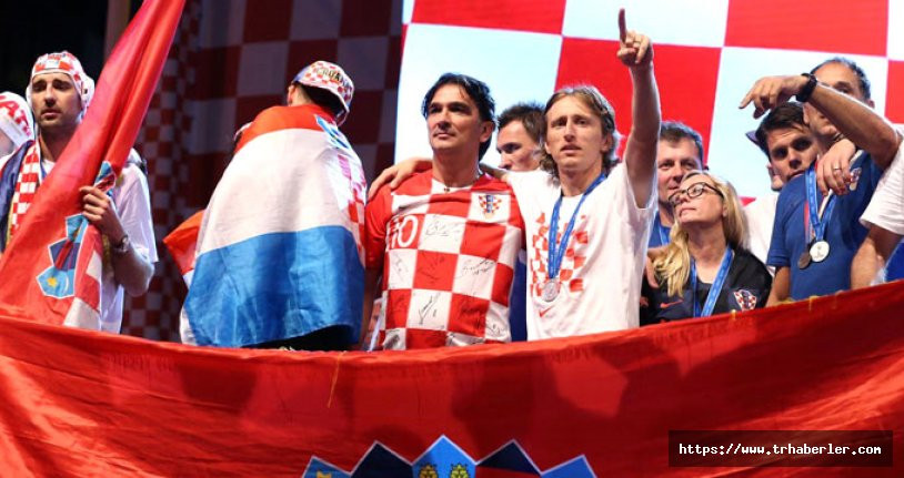 Hırvat futbolculara büyük onur