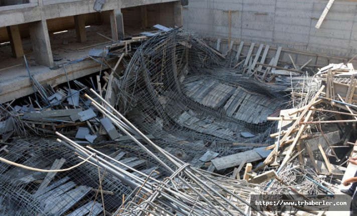 Kahramanmaraş'ta inşaatta göçük: 3 işçi yaralı