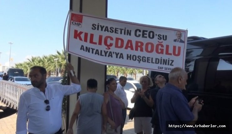 Kemal Kılıçdaroğlu'na ilginç karşılama!
