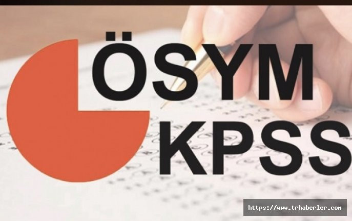 KPSS ortaöğretim 2018 sınavı ne zaman ÖSYM sınav takvimi