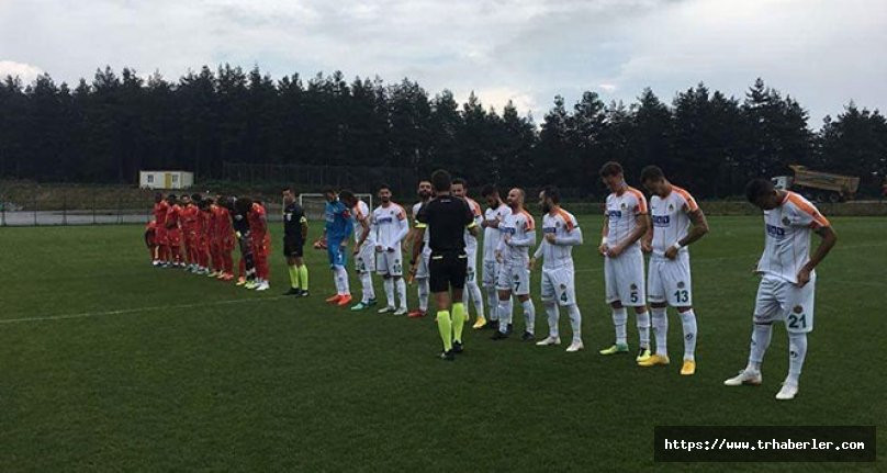 Malatyaspor hazırlık maçında Alanyaspor’a mağlup oldu