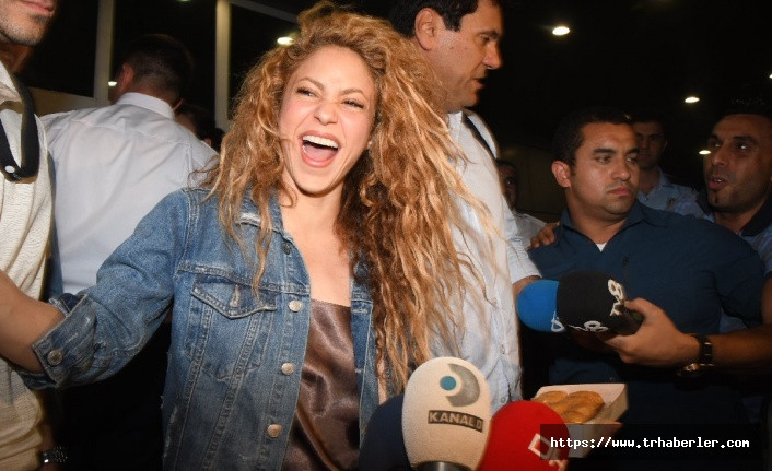 Shakira İstanbul'da böyle karşılandı!