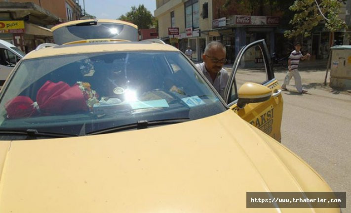 Taksisine binen evden kaçan kızı, ailesine teslim etti