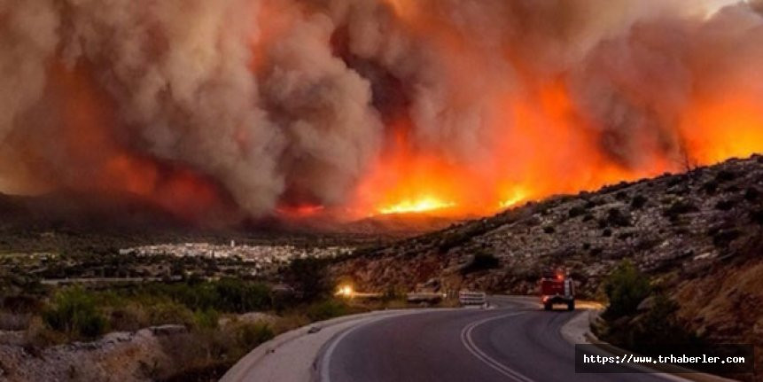Yunan basınından bomba iddia: Türkiye'yi suçlamak isteyen ABD, Yunanistan'da orman yangını çıkardı