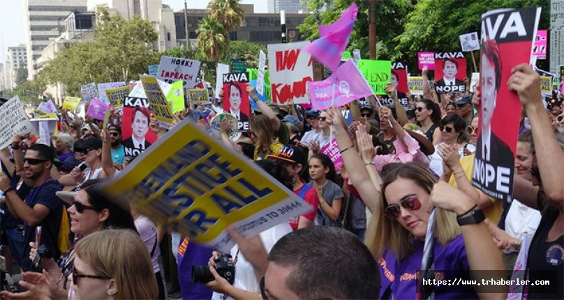 ABD’liler Trump’ı protesto etti