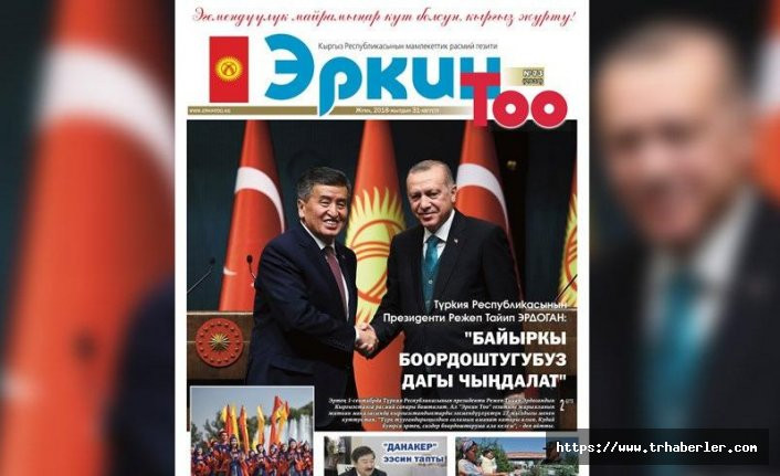 Cumhurbaşkanı Erdoğan, Kırgızistan basınına konuştu!
