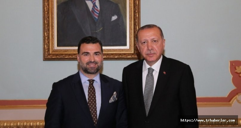 Eski futbolcular Cumhurbaşkanı Erdoğan ve Yıldırım'ı ziyaret etti