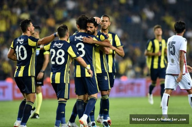 Fenerbahçe: 2 - Cagliari: 1 | MAÇ SONUCU