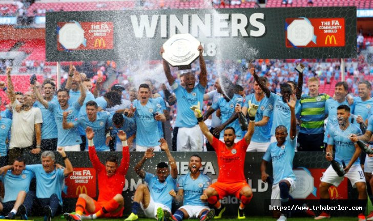 İngiltere'de ilk kupa Manchester City'nin oldu