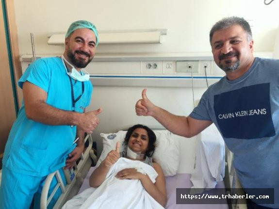 İranlı Hania, 6 saatlik operasyonla felç olmaktan kurtuldu