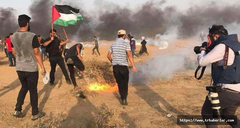 İsrail askerleri Gazze sınırında 240 Filistinliyi yaraladı