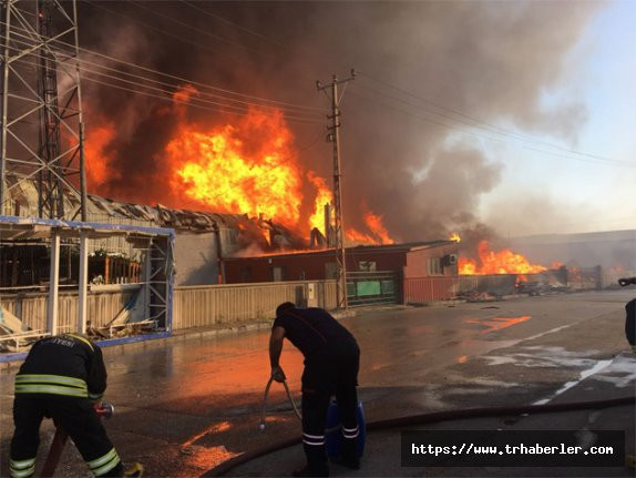 Konya'da büyük yangın! Esnafın zararı çok büyük!