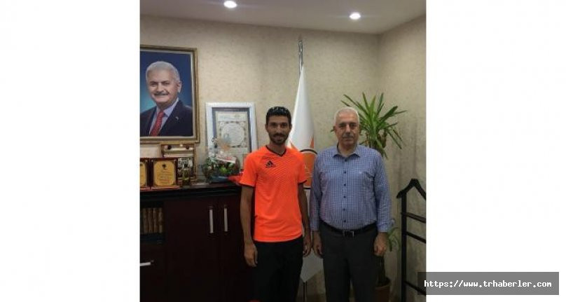 Mardinli milli atlet AK Parti Mardin İl Başkanı Nihat Eri ile görüştü
