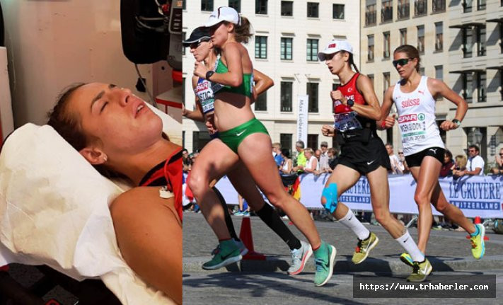 Milli maratoncu Elif Dağdelen hastaneye kaldırıldı
