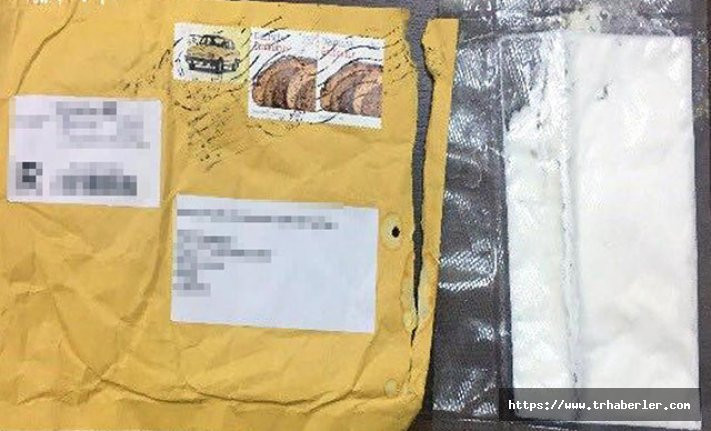 Polis, postayı teslim alıp açtığı anda gözaltına aldı