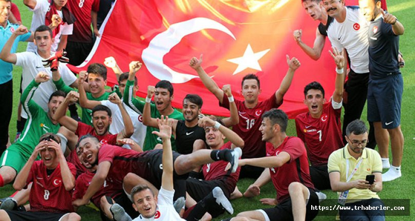 U21 İşitme Engelli Futbol Milli Takımı, Avrupa şampiyonu oldu