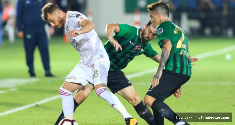 Akhisarspor ile Demir Grup Sivasspor 1-1 berabere kaldı
