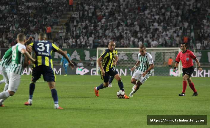 Atiker Konyaspor 0 - 0 Fenerbahçe (İLK YARI SONUCU)