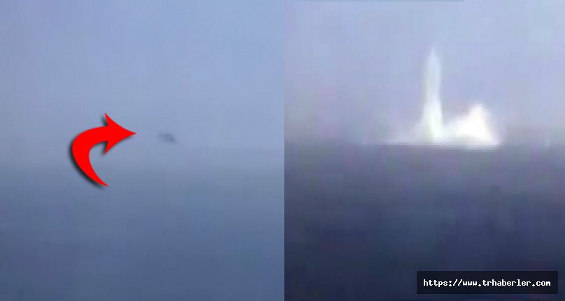 Bostancı sahilinde helikopterin düşme anı kamerada - video izle