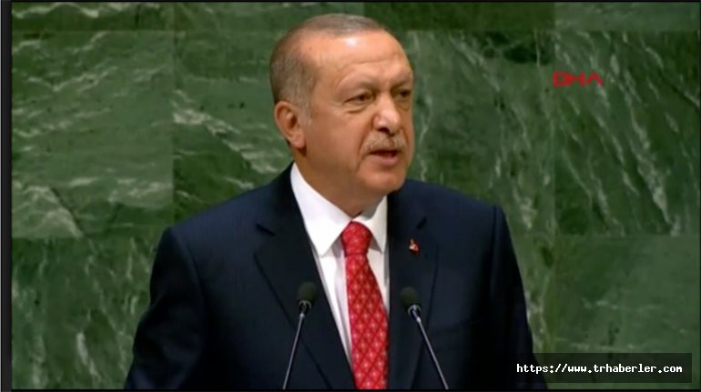 Cumhurbaşkanı Erdoğan'dan BM'de önemli mesajlar