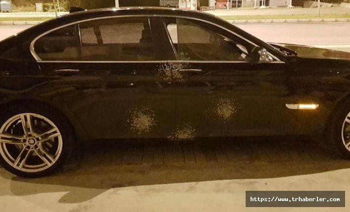 Denizlispor asbaşkanı ile ailesinin içinde olduğu otomobile tüfekle saldırı