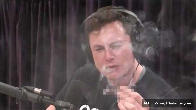 Dünyanın en iyi girişimcisi Elon Musk canlı yayında uyuşturucu içti