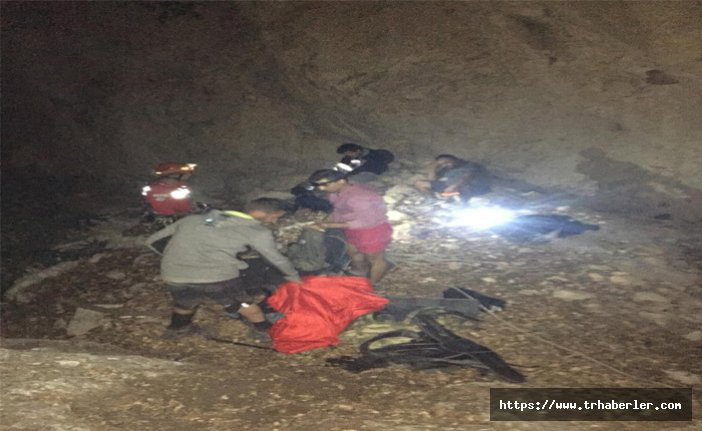 Kanyonda mahsur kalan öğrenciler drone sayesinde bulundu