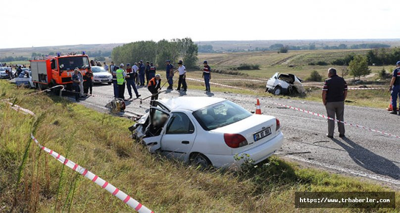 Kırklareli-Edirne yolunda feci kaza: 4 ölü
