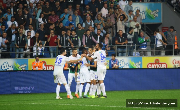 Rize'de Fenerbahçe'yi 'Karadeniz Fırtınası' çarptı! Rizespor - Fenerbahçe maç özeti izle